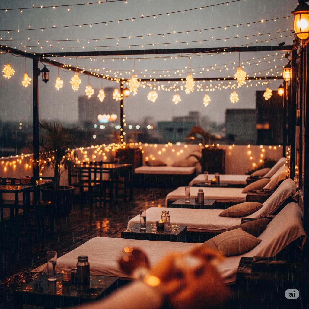 You are currently viewing 🌧️ Rain, Lights, and Lofi Beats: Monsoon Evenings at D’Elixir