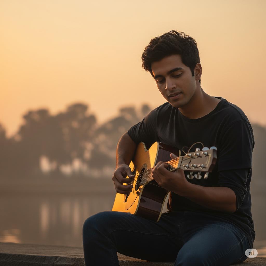 Acoustic Sundown with Arjun Mehta at Best rooftop in Kamla Nagar Agra Dixita D'Elixir