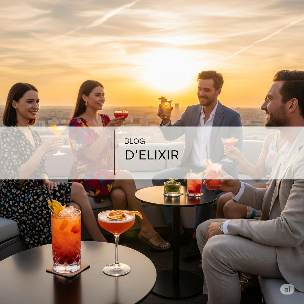 Snap the Signature Cocktails at Best Rooftop in Kamla Nagra Agra