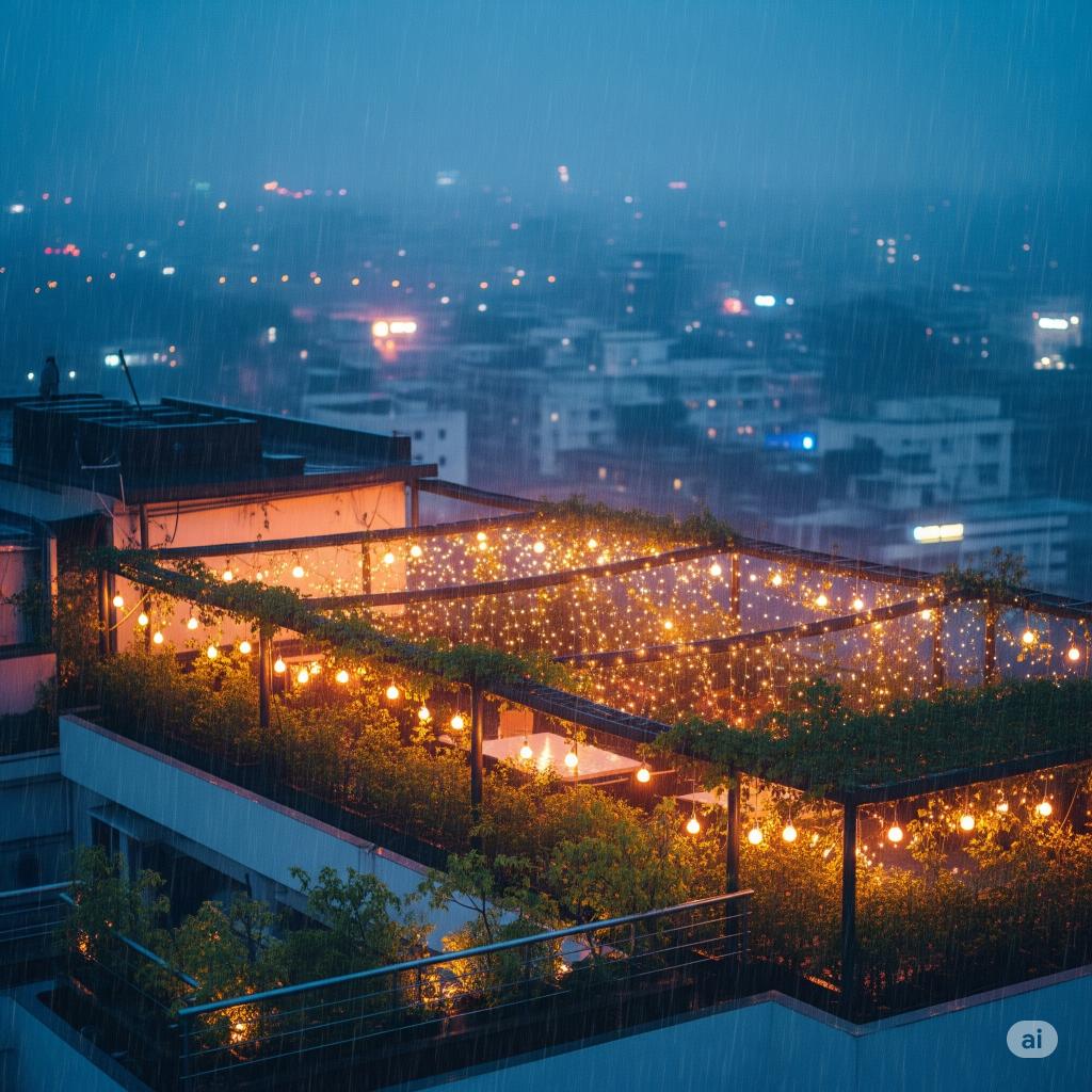 Enjoy the Monsoon Evenings At Best Rooftop in Kamla Nagar Agra