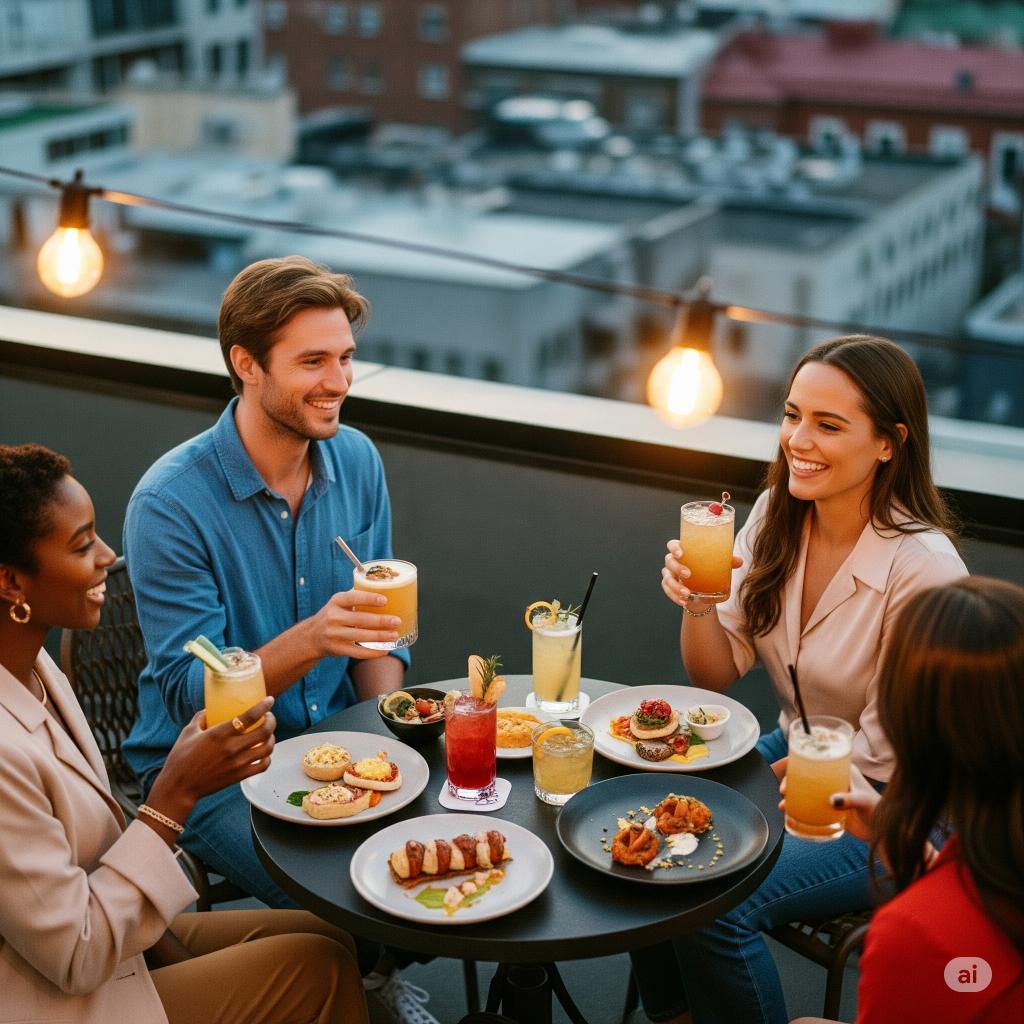 Enjoy the Monsoon Evenings At Best Rooftop in Kamla Nagar Agra