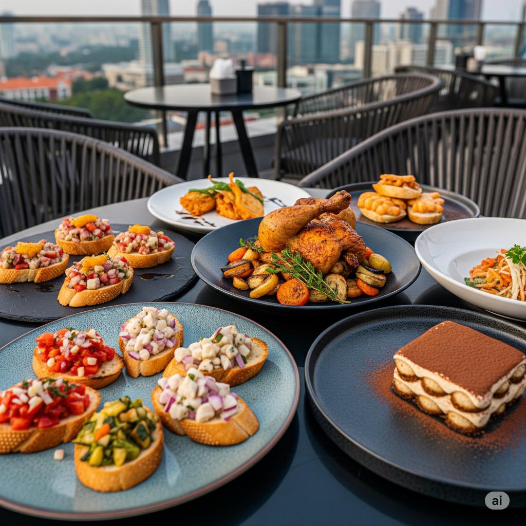  Delicious Food That Hits the Spot at Best Rooftop In Kamla Nagar Agra