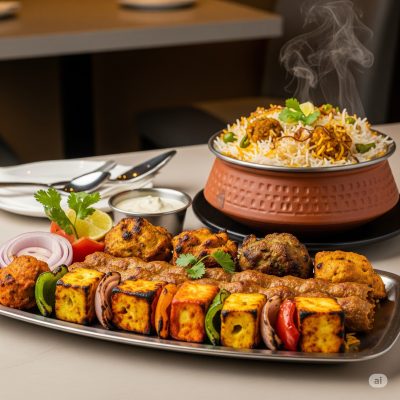 Dining at Dixita D'Elixir Best Rooftop In Kamla Nagar Agra